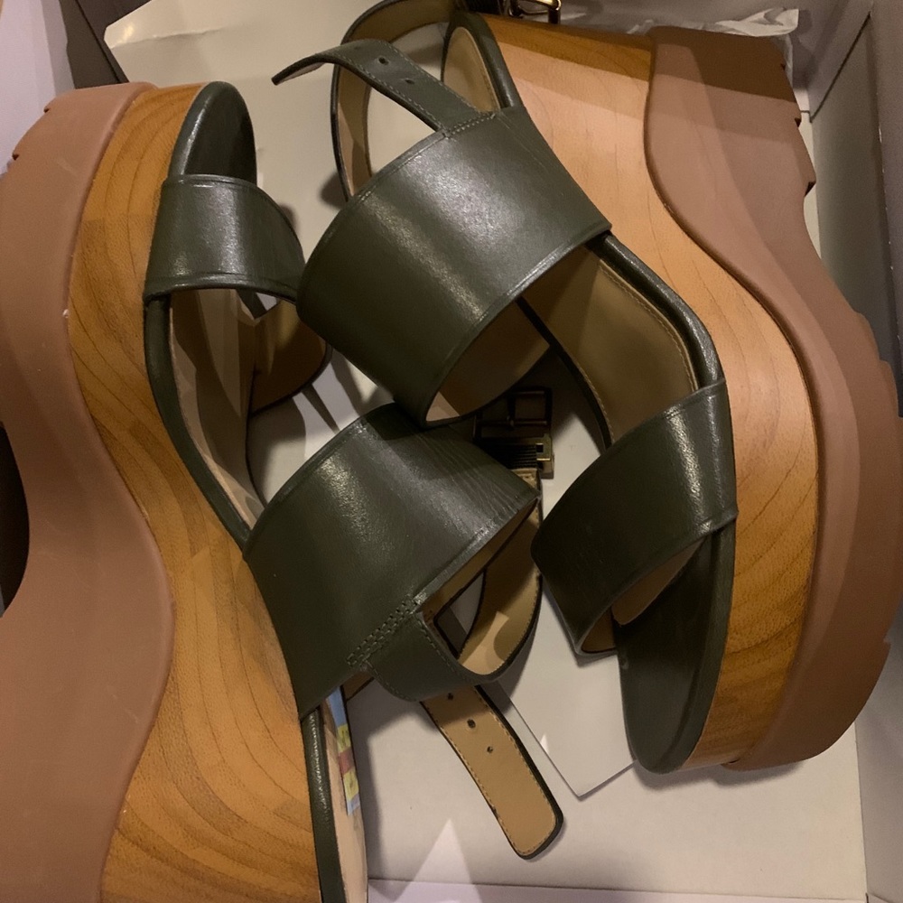 Michael Kors Rhett Wedge Leather